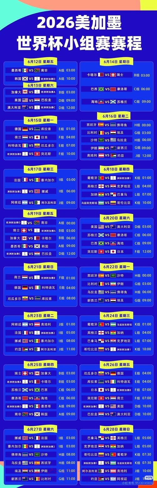 2026世界杯直播中国时间高清直播在哪里看 2026世界杯直播中国时间高清直播在哪里看